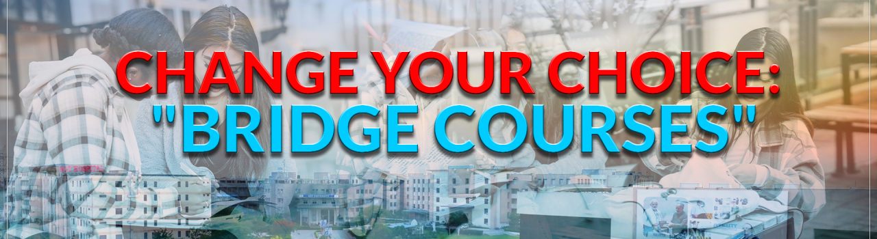 Change Your Choice: Bridge Courses